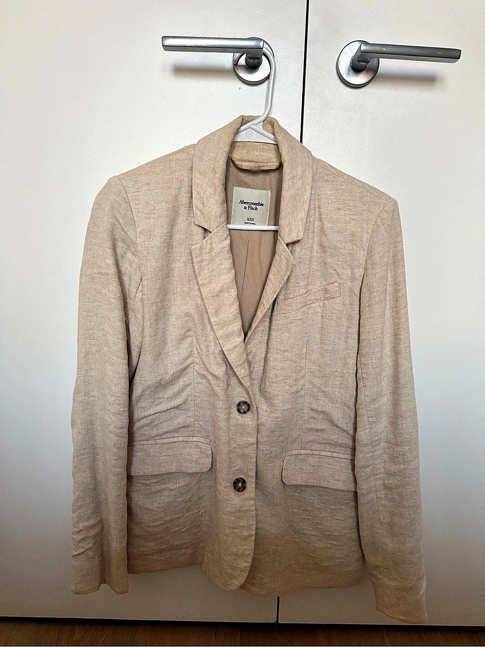 Abercrombie & Fitch, Linen Blend Blazer, XXS